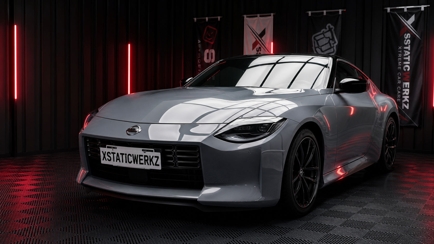 Styled XstaticWerkz workshop hero car image